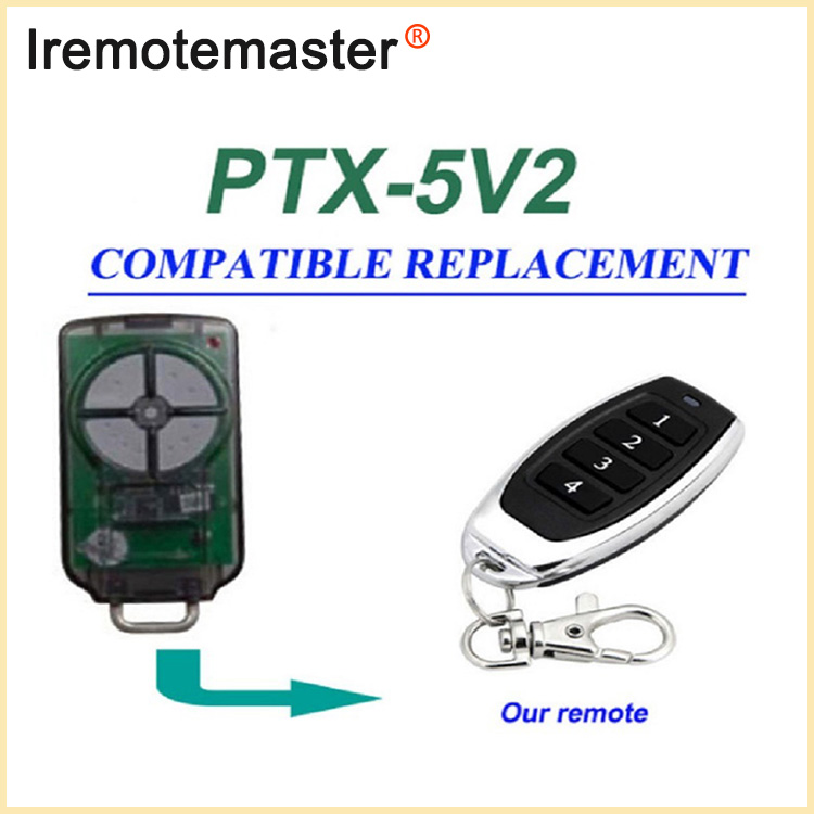 Kwa Ubadilishaji wa Mlango wa Karakana wa PTX5V2 PTX-5 433.92MHz